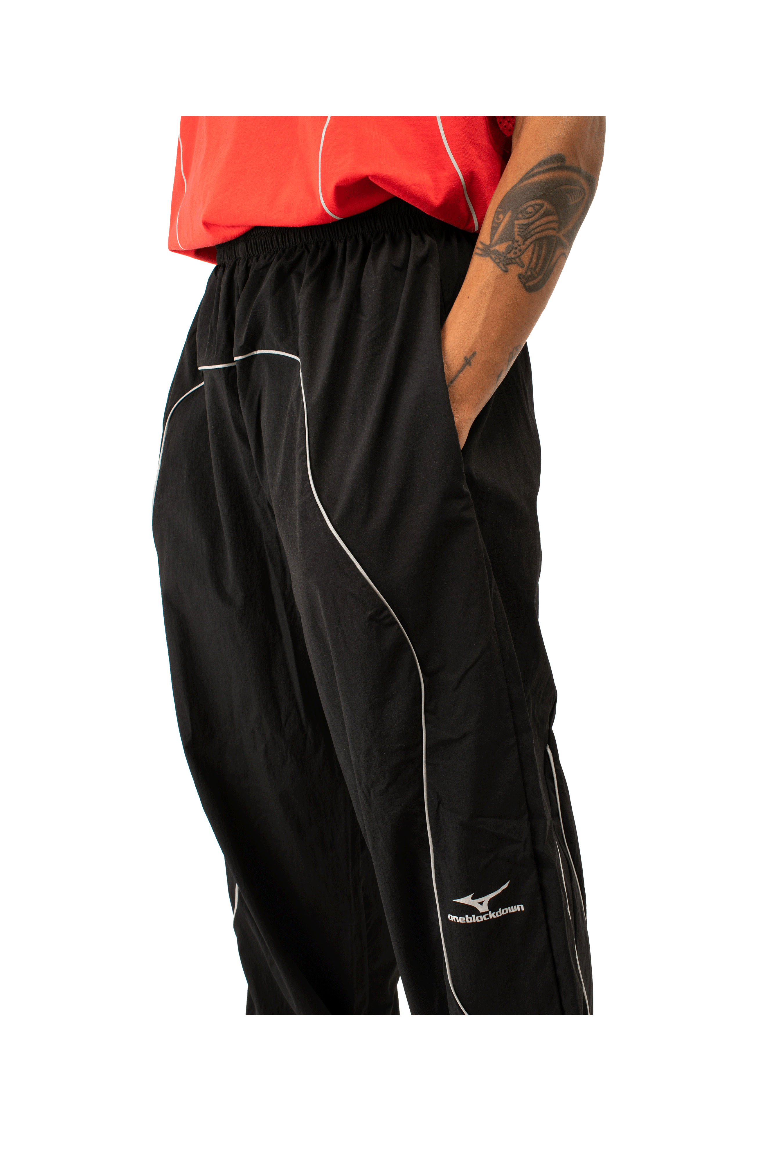 Flame Wave Tracksuit Pant x One Block Down