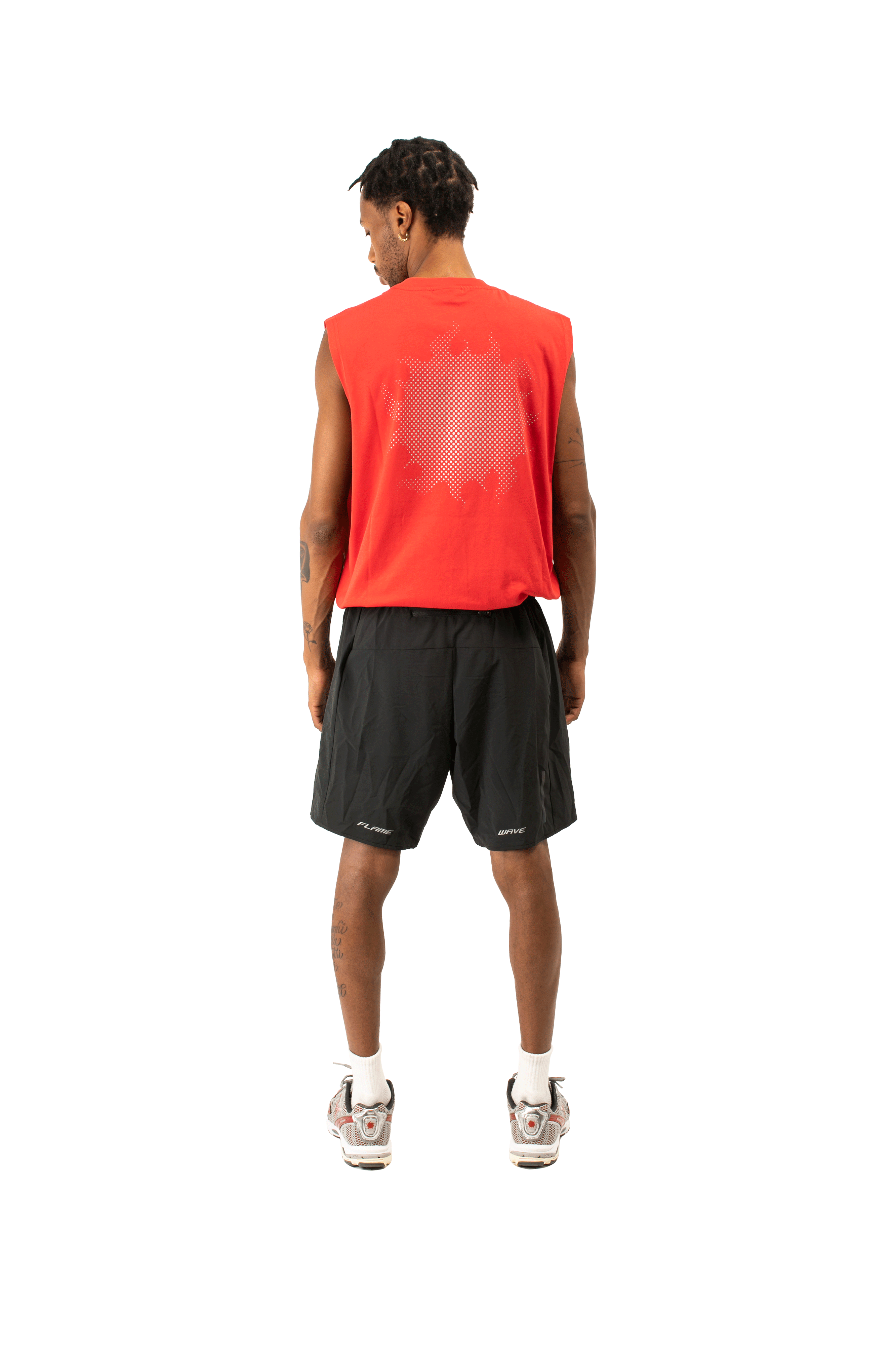 Flame Wave Active Short x One Block Down