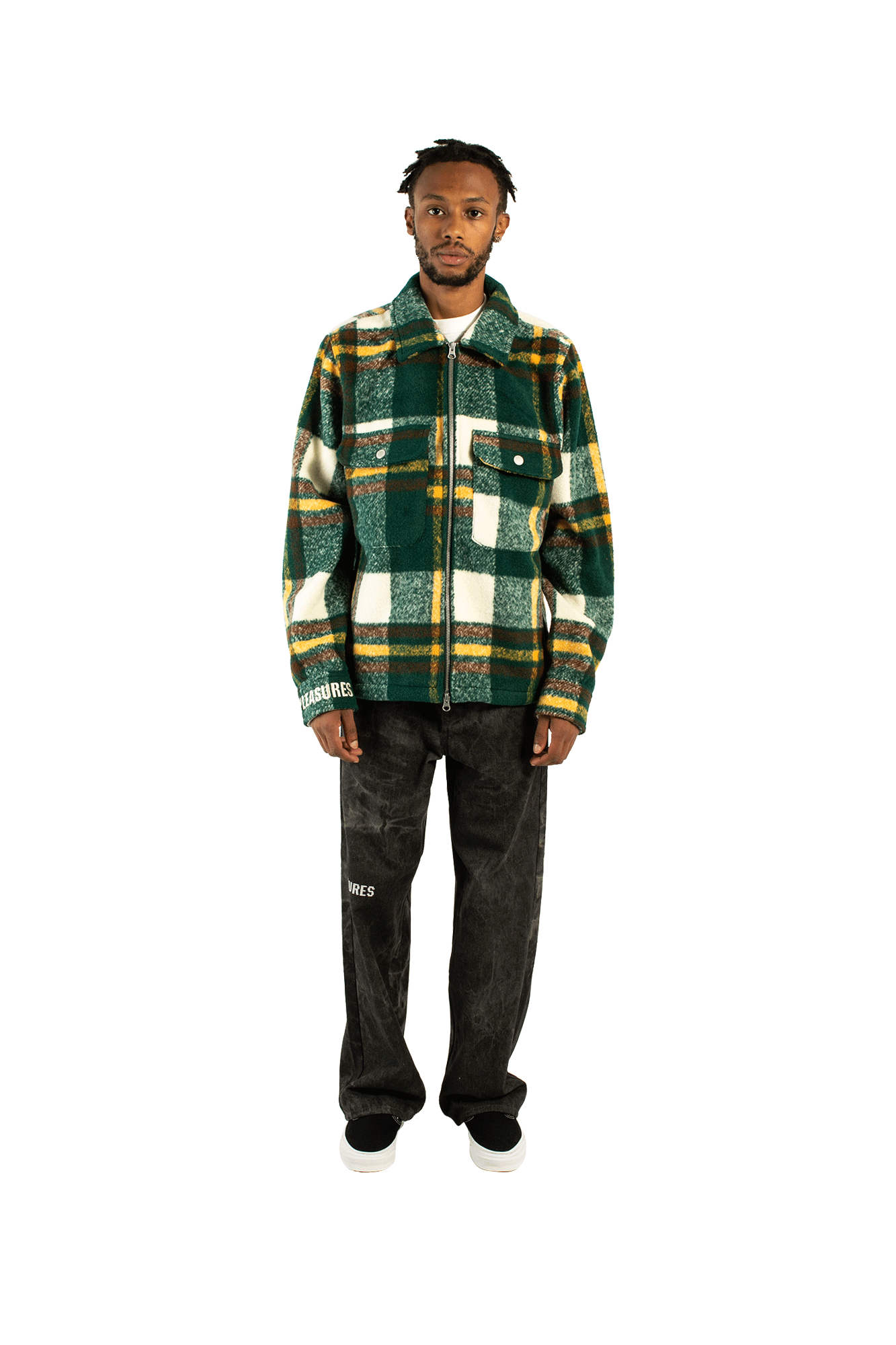 Folklore Plaid Work Jacket