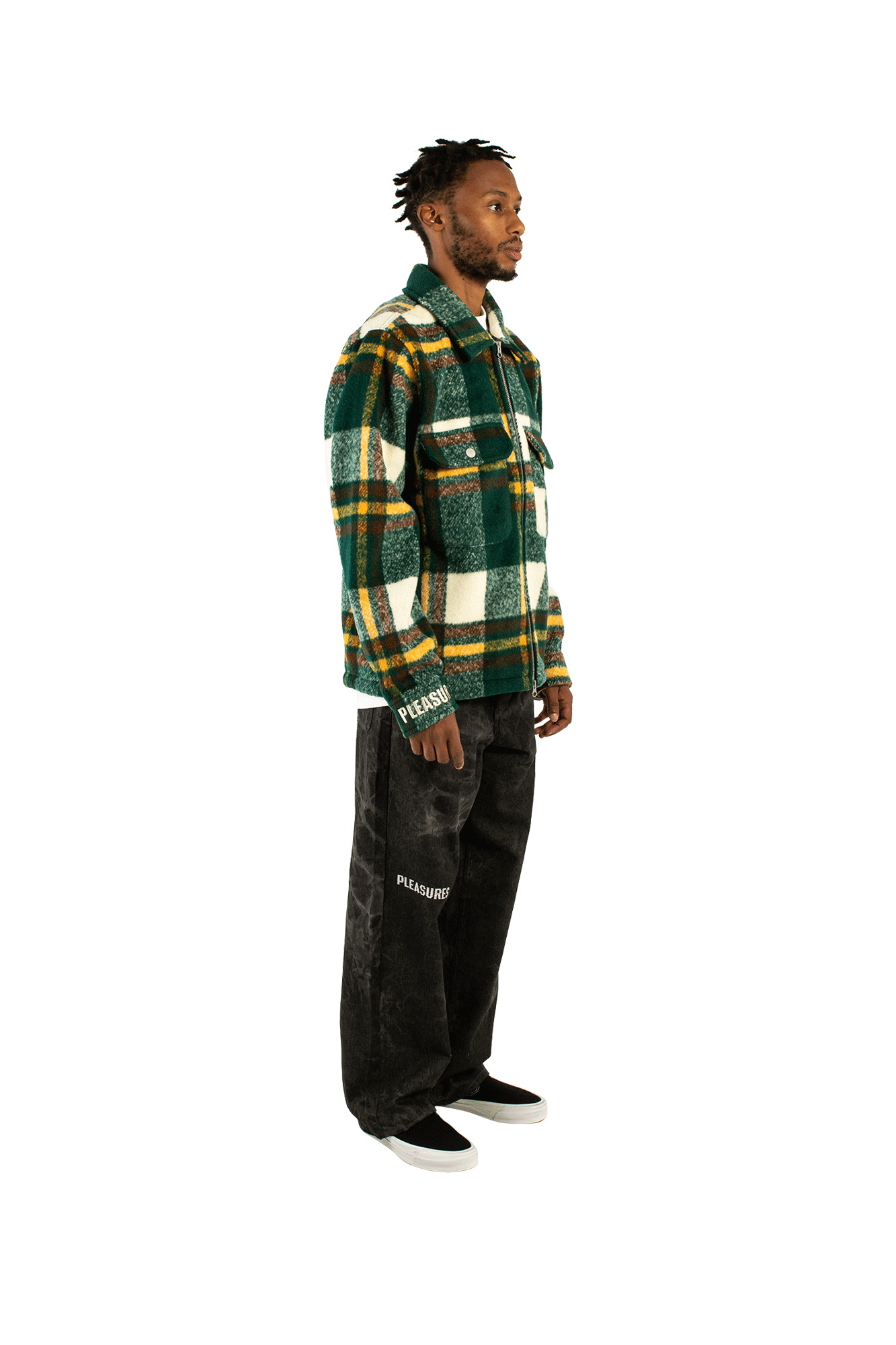 Folklore Plaid Work Jacket