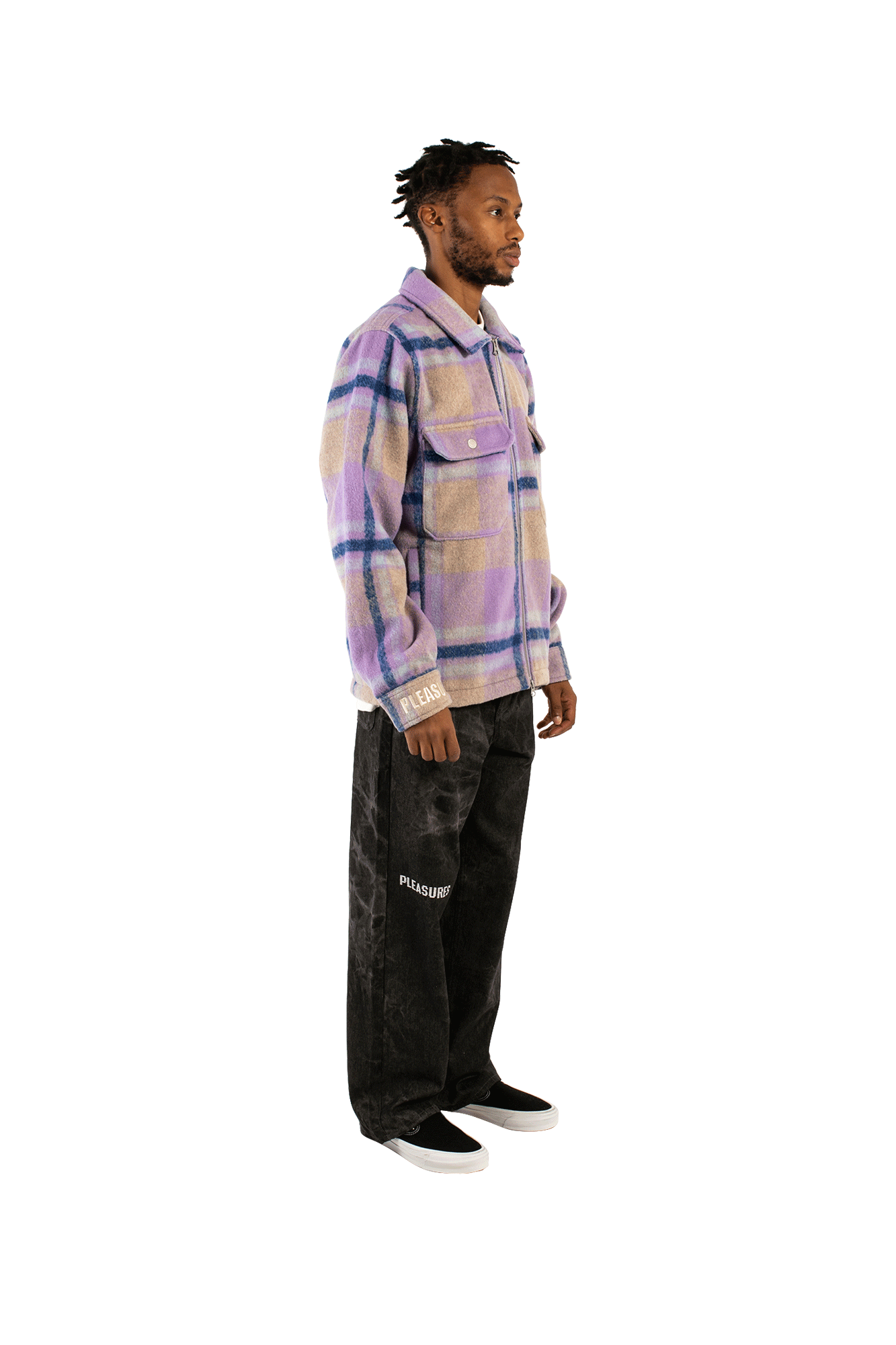 Folklore Plaid Work Jacket