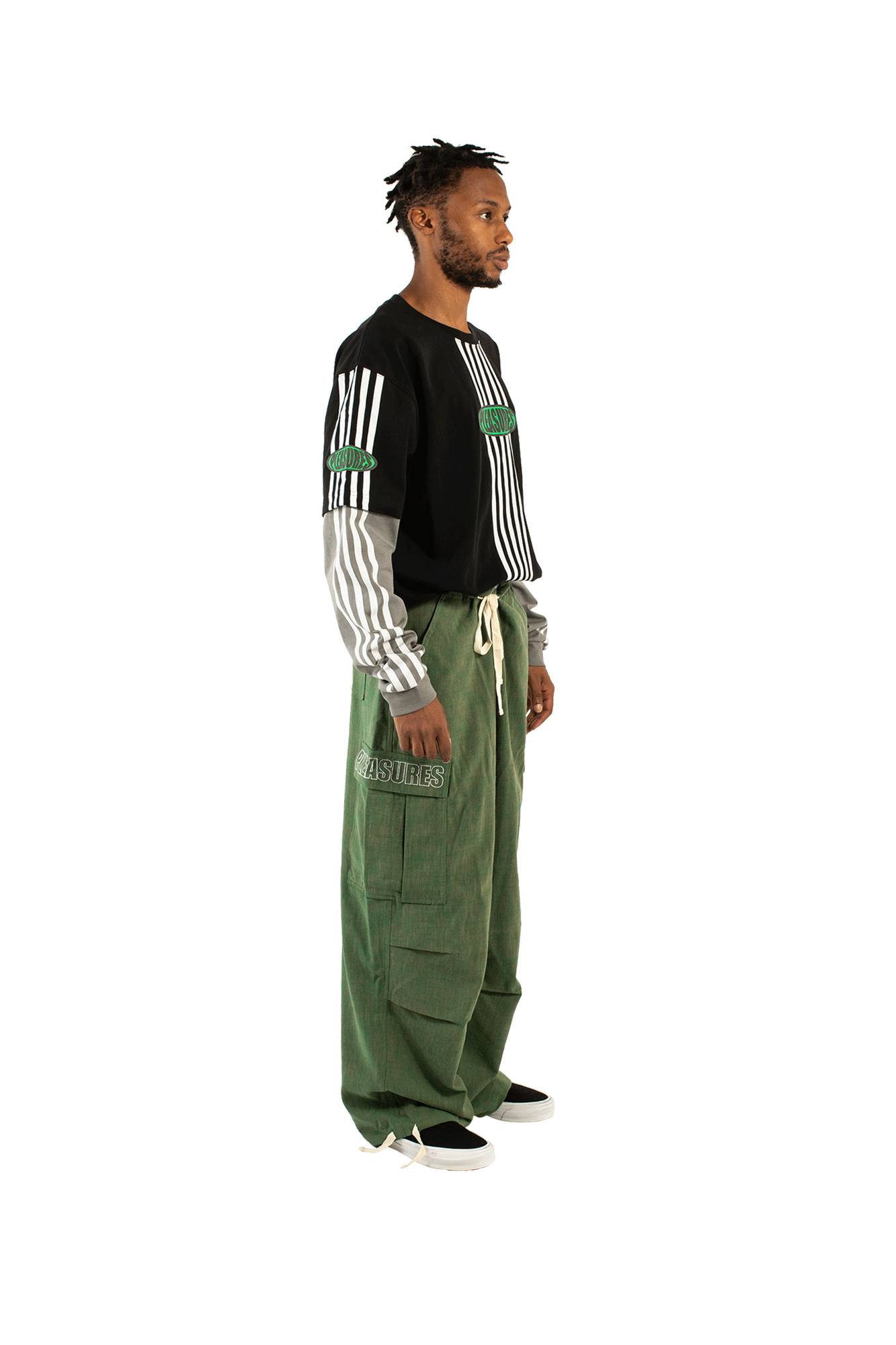 Visitor Wide Fit Cargo Pant