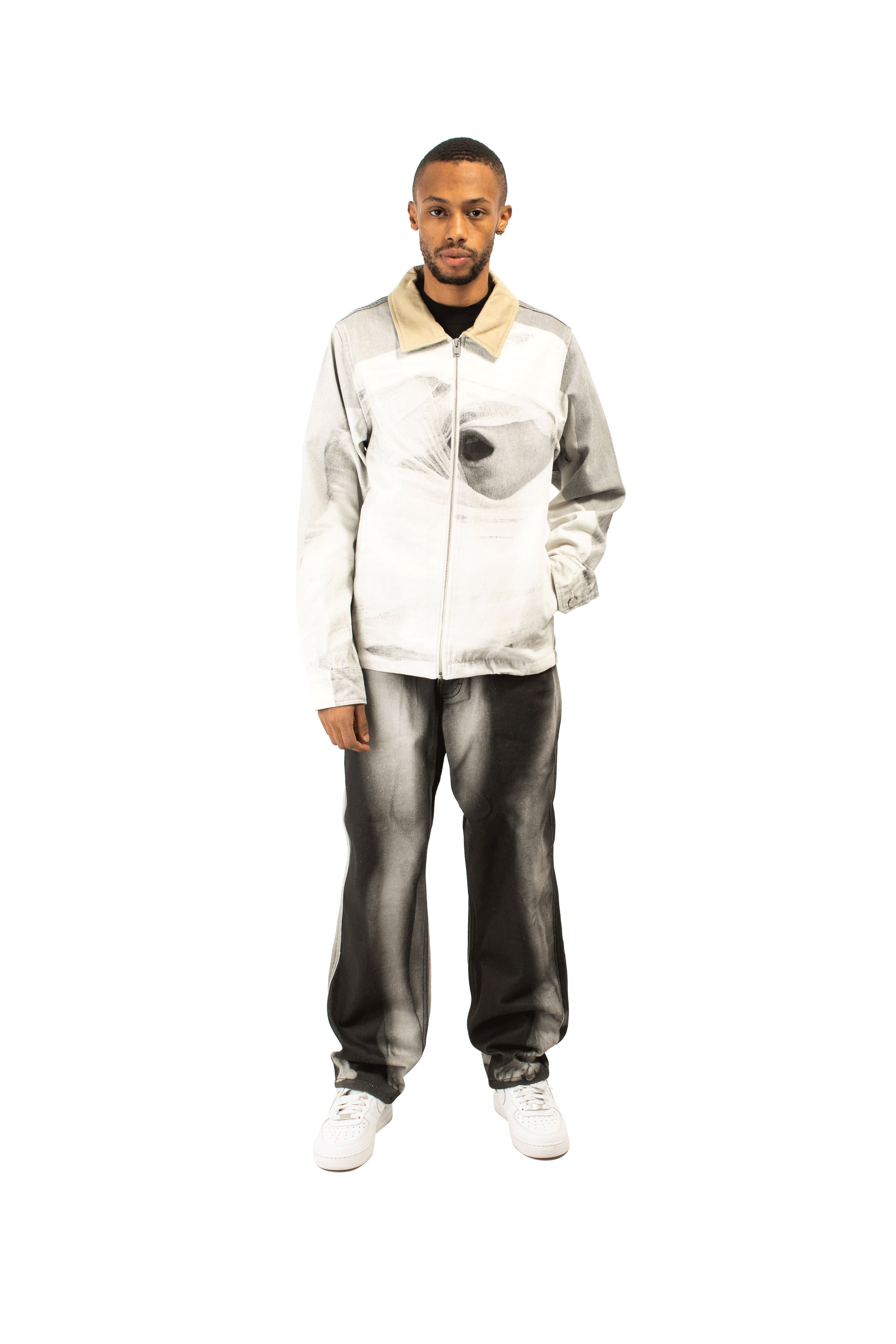 Gauze Work Jacket