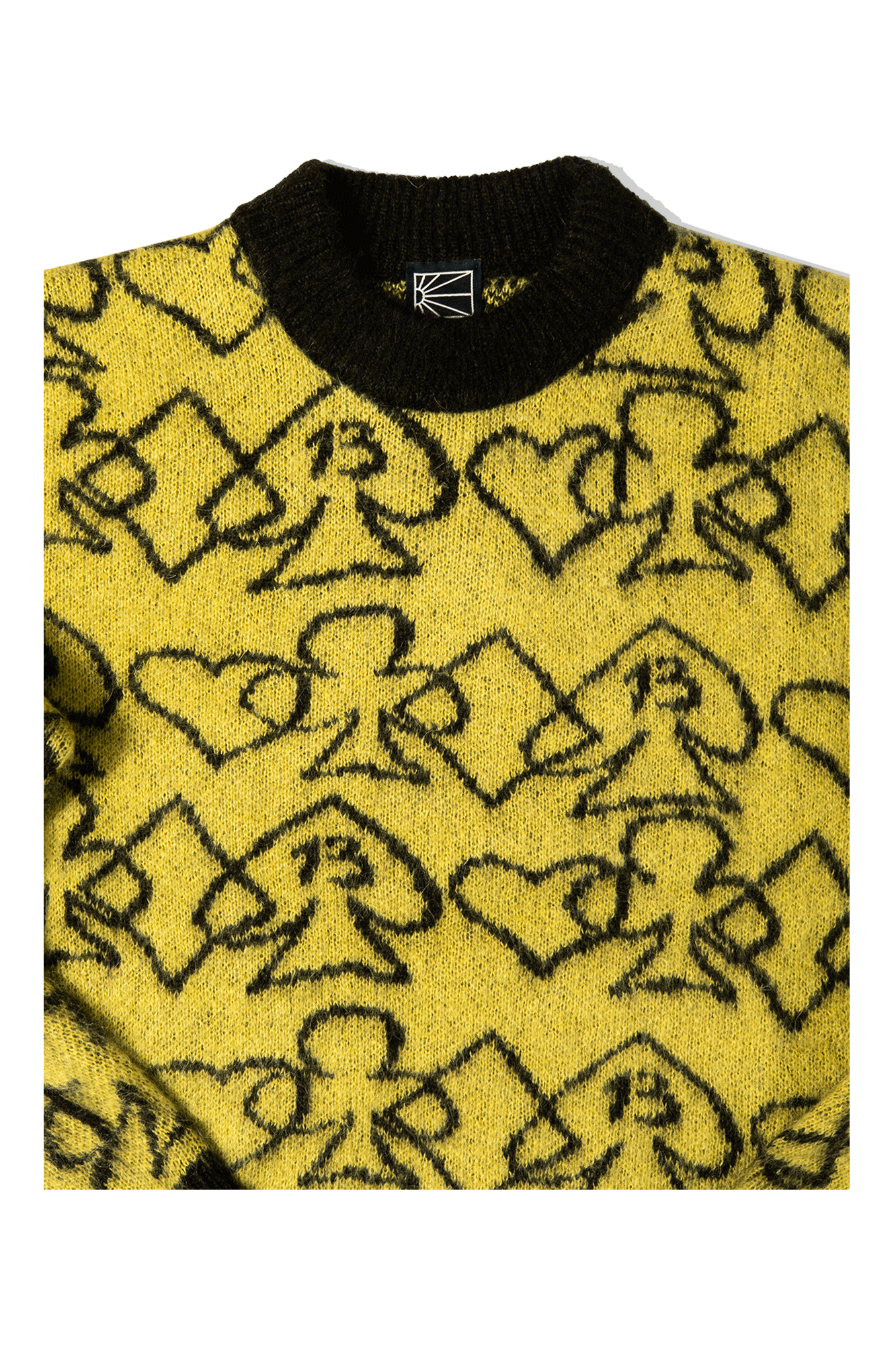 Card Suite Crewneck Jumper