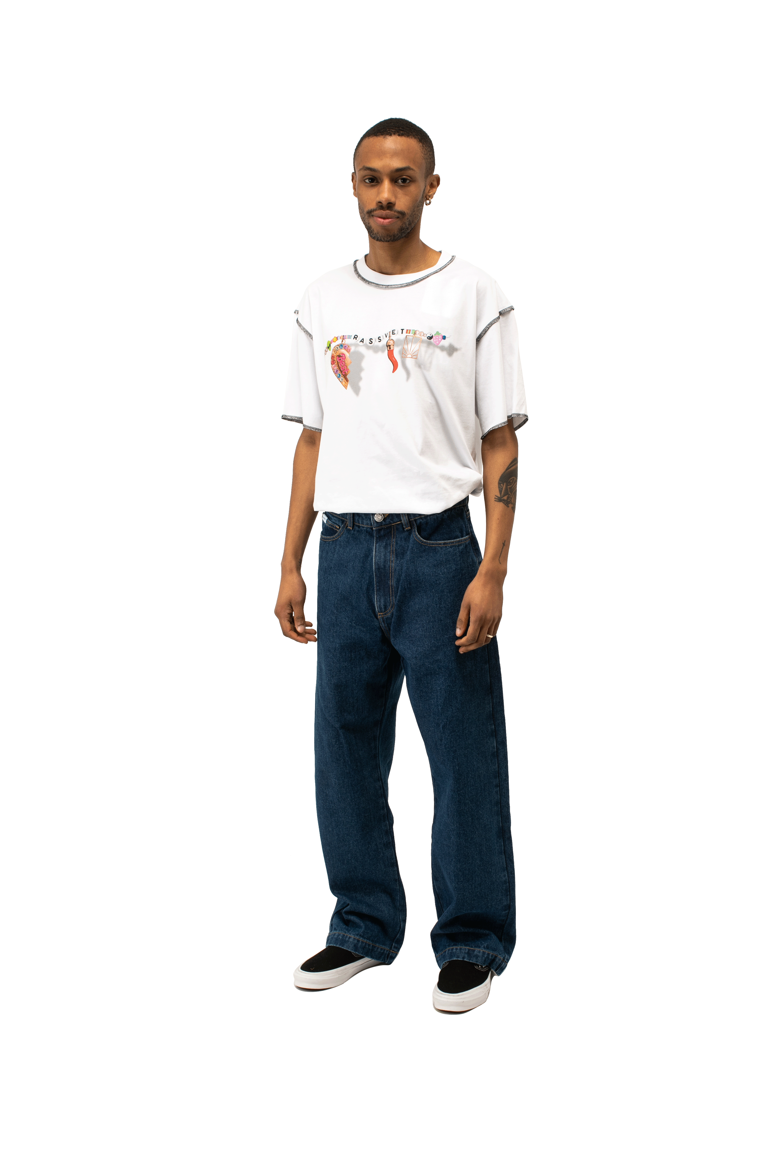 Typo Classic Denim Trousers Woven