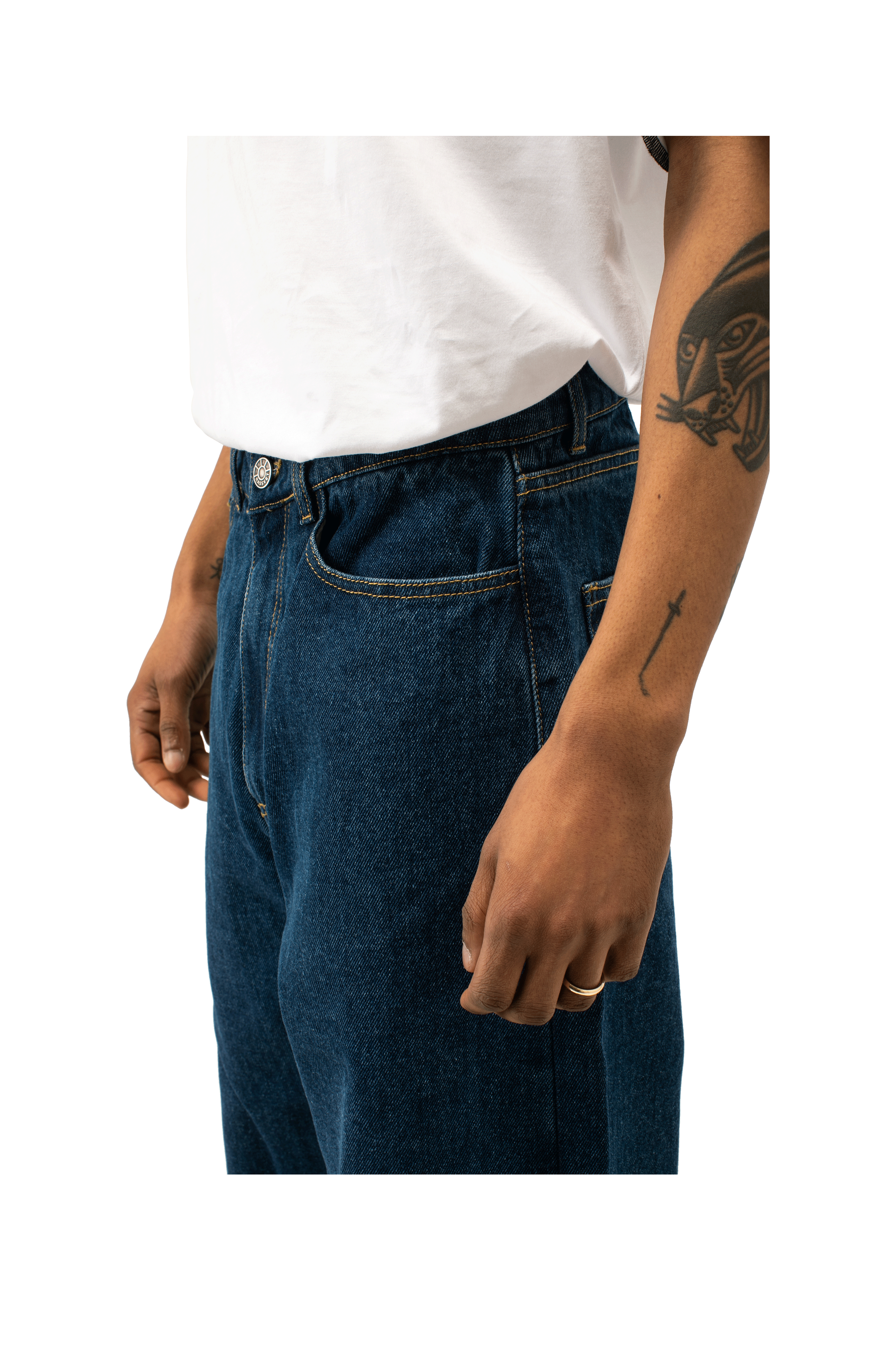 Typo Classic Denim Trousers Woven