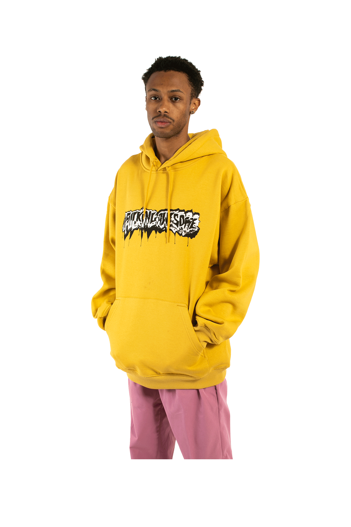 Dill Cut Up Logo Hooded Sweatshirt