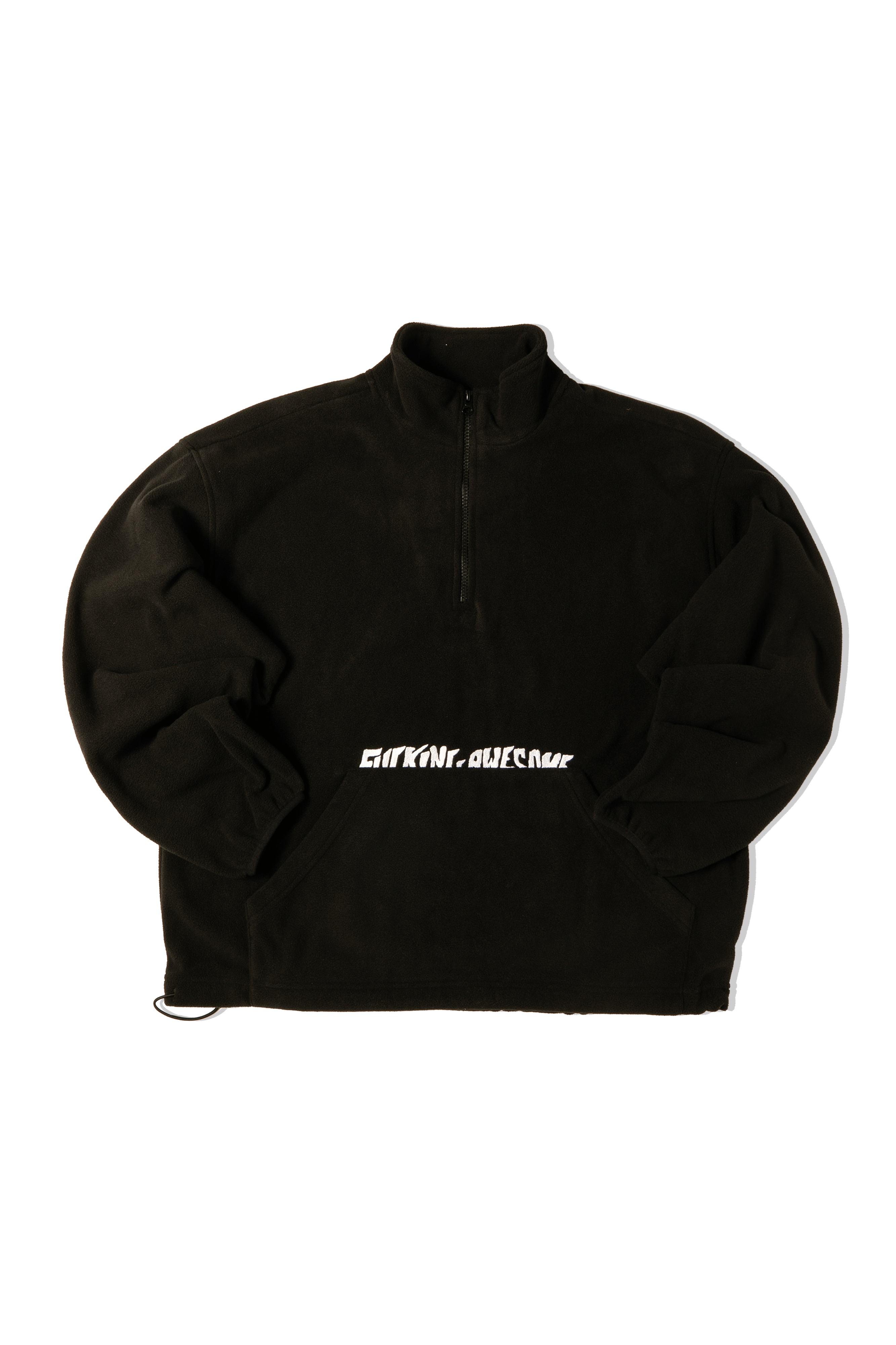 Cut Off 1/4 Zip Polar Fleece