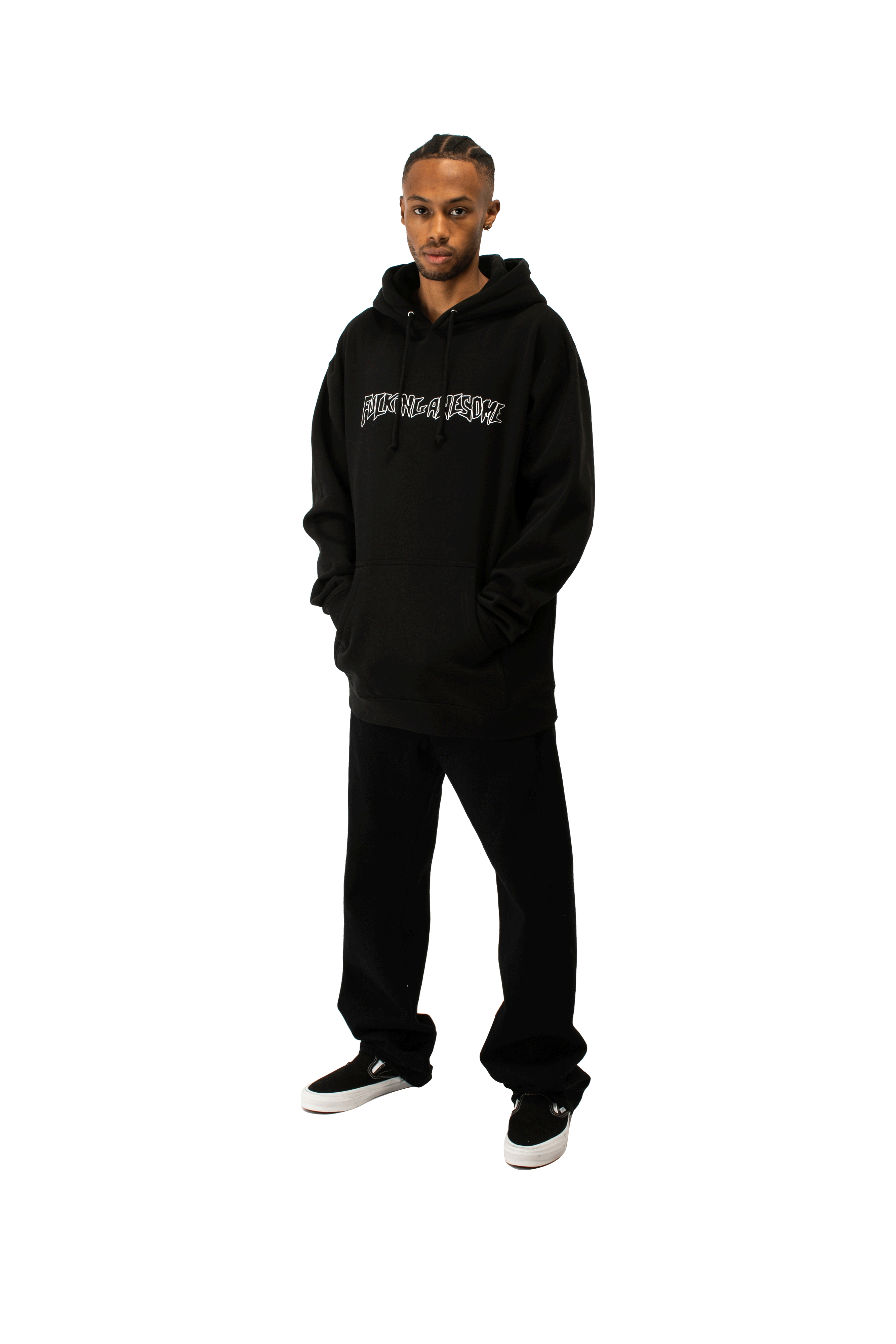 Outline Stamp Hoodie