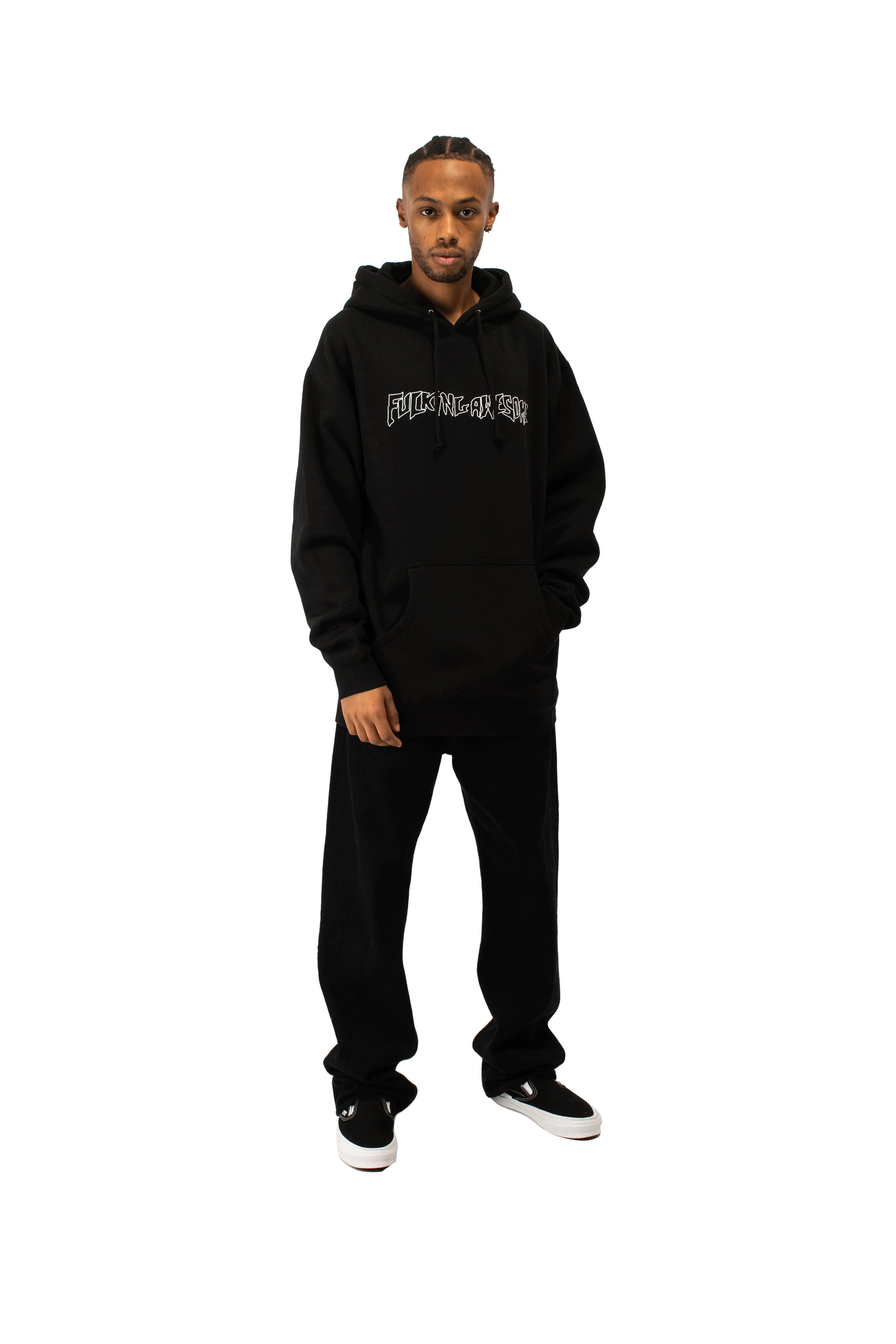 Outline Stamp Hoodie