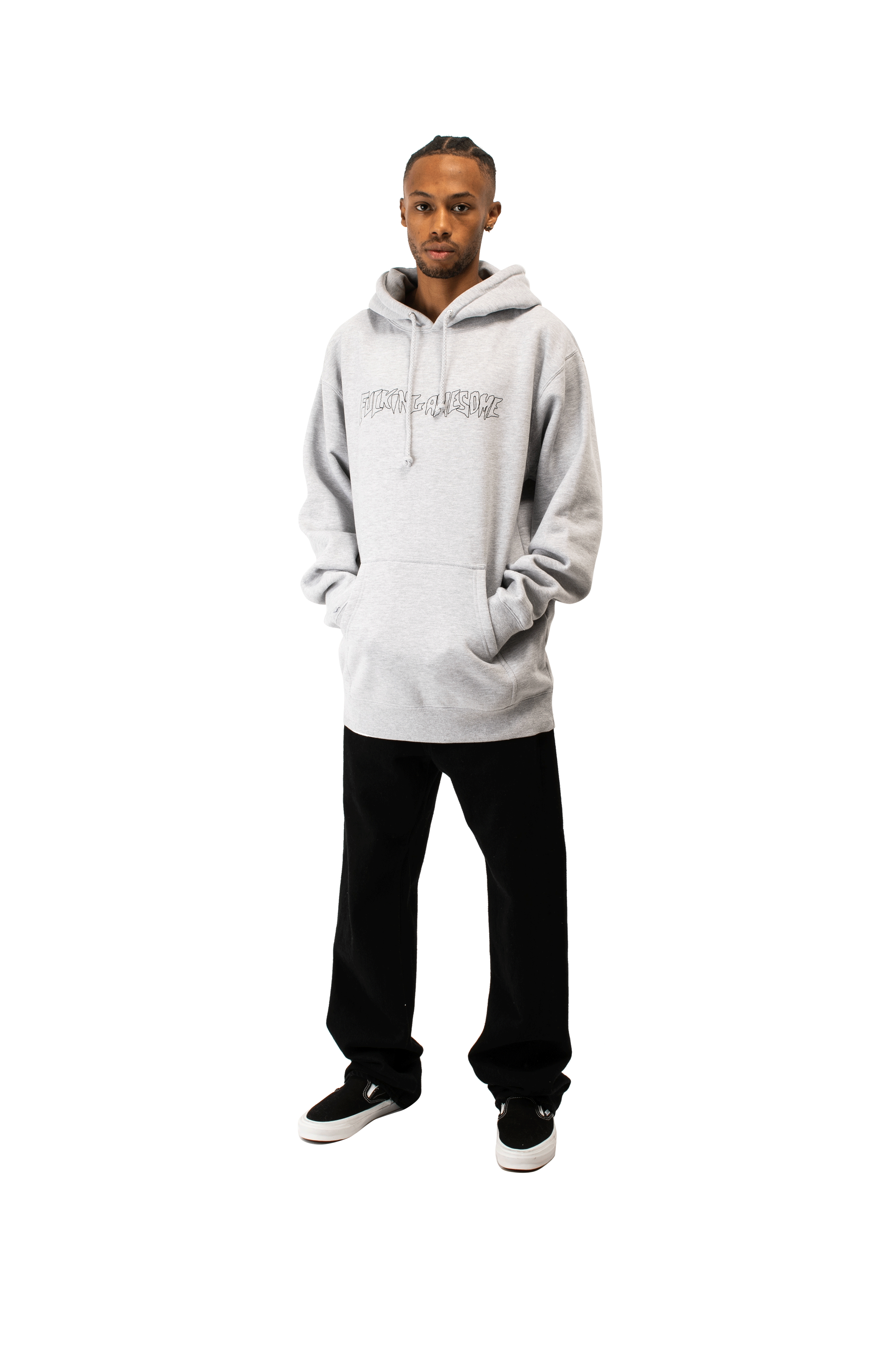 Outline Stamp Hoodie