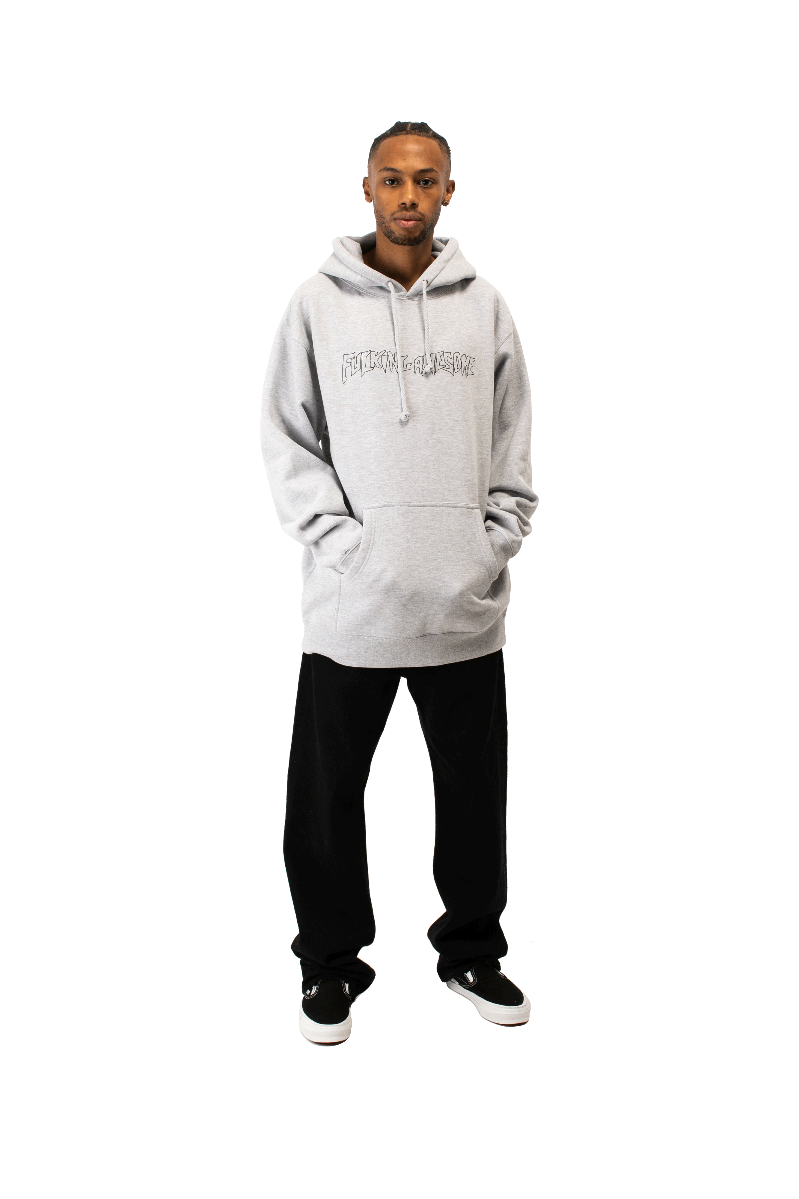 Outline Stamp Hoodie