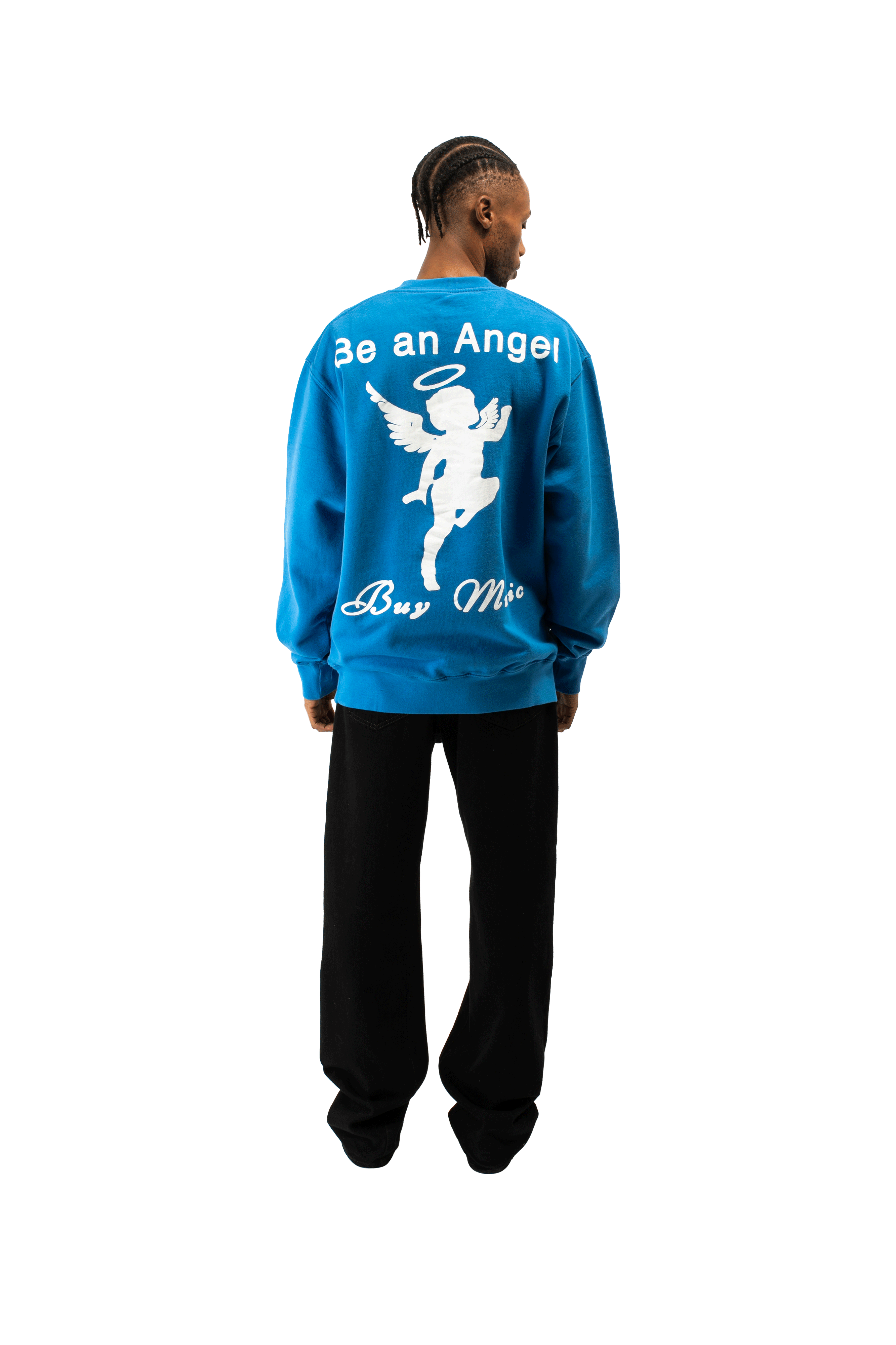 "Be An Angel Buy Music" Crewneck