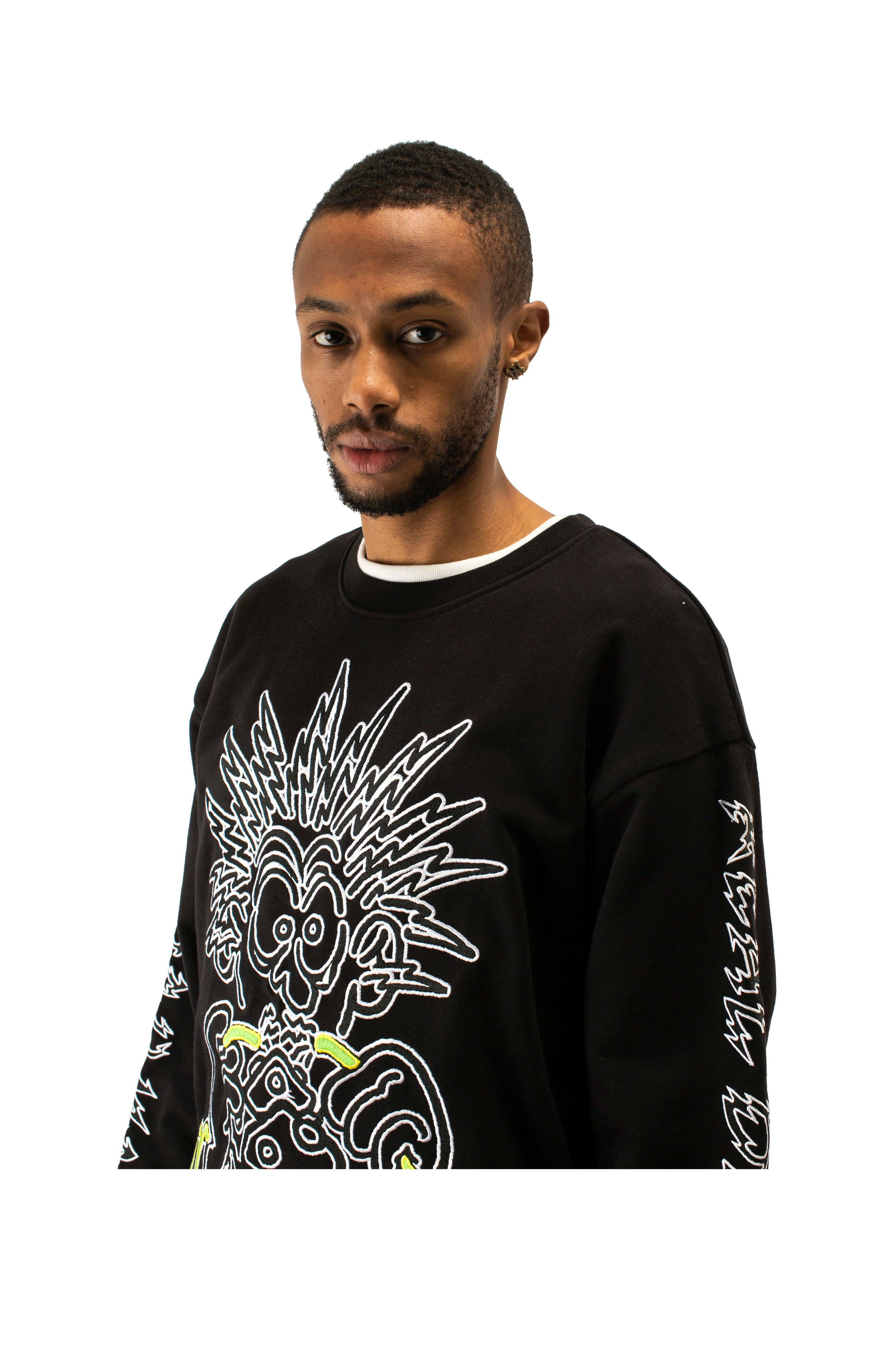 Electrified Crewneck Fleece Sweatshirt