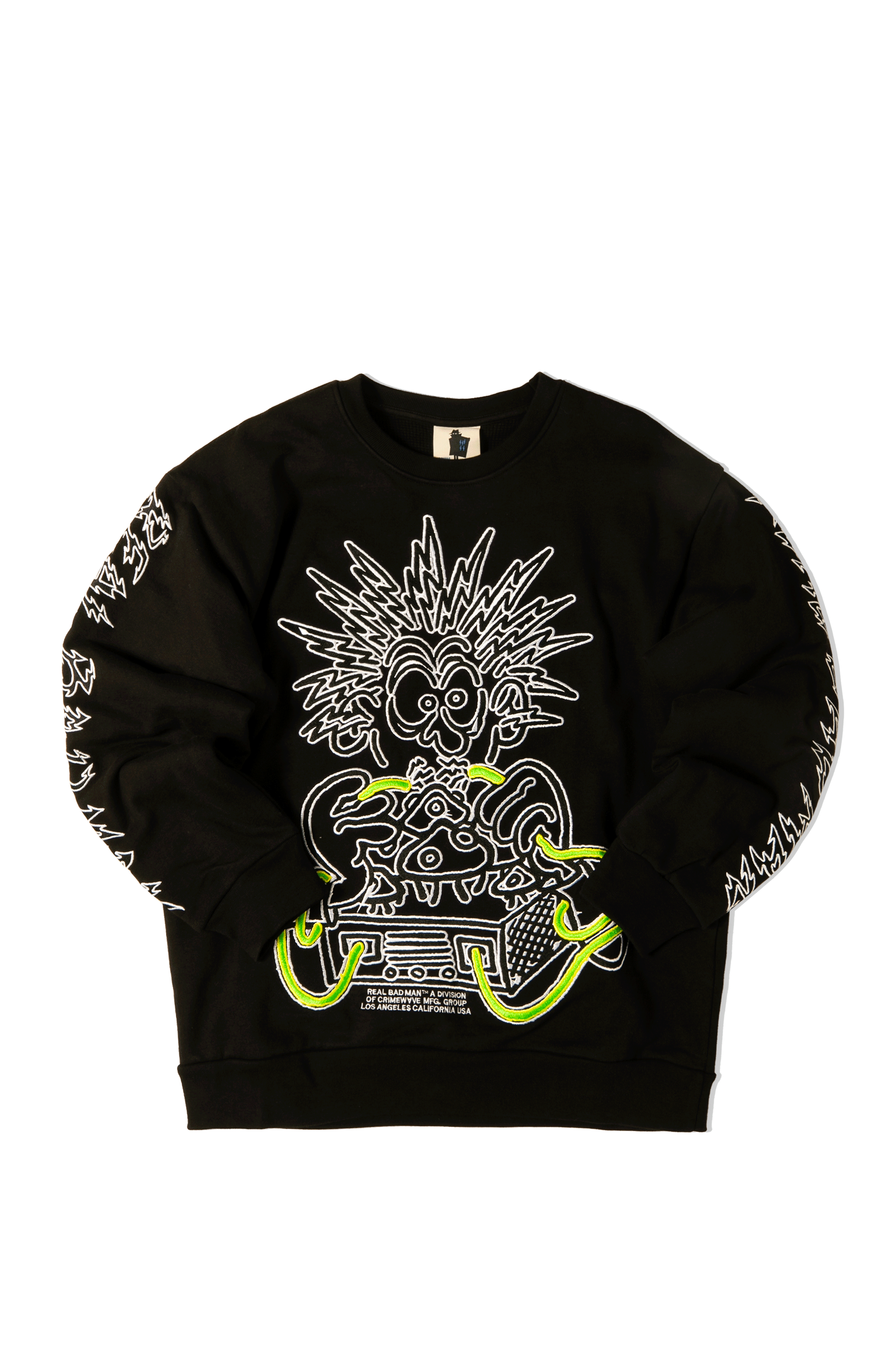 Electrified Crewneck Fleece Sweatshirt