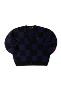 Checkerboard Cardigan x Raf Simons