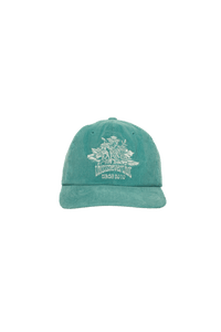 Flower Embroidered Cap