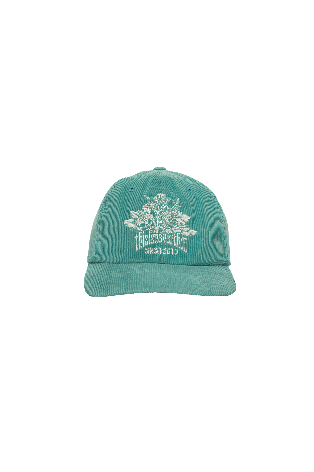 Flower Embroidered Cap