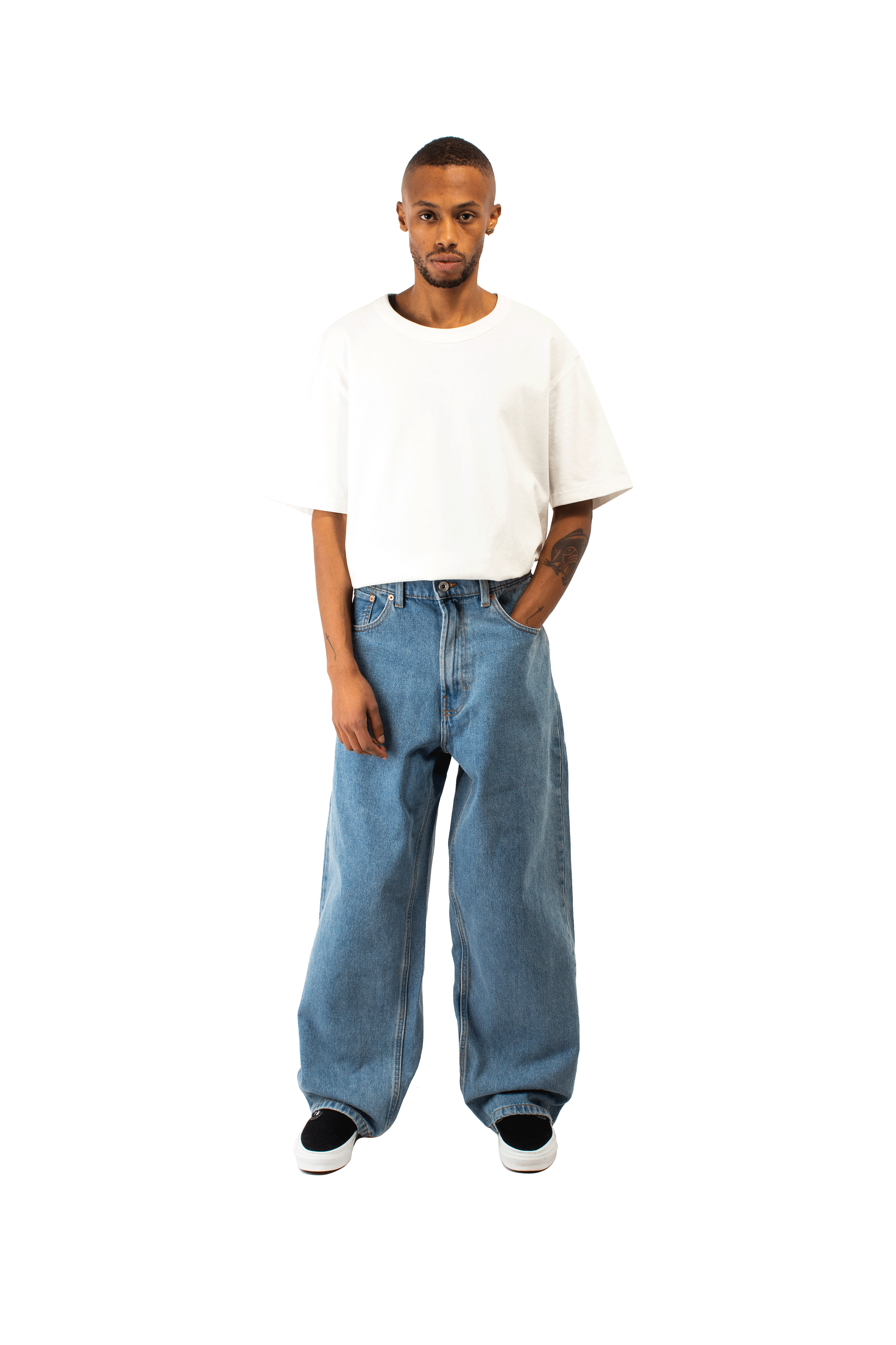 Check-5 Baggy Denim Pant