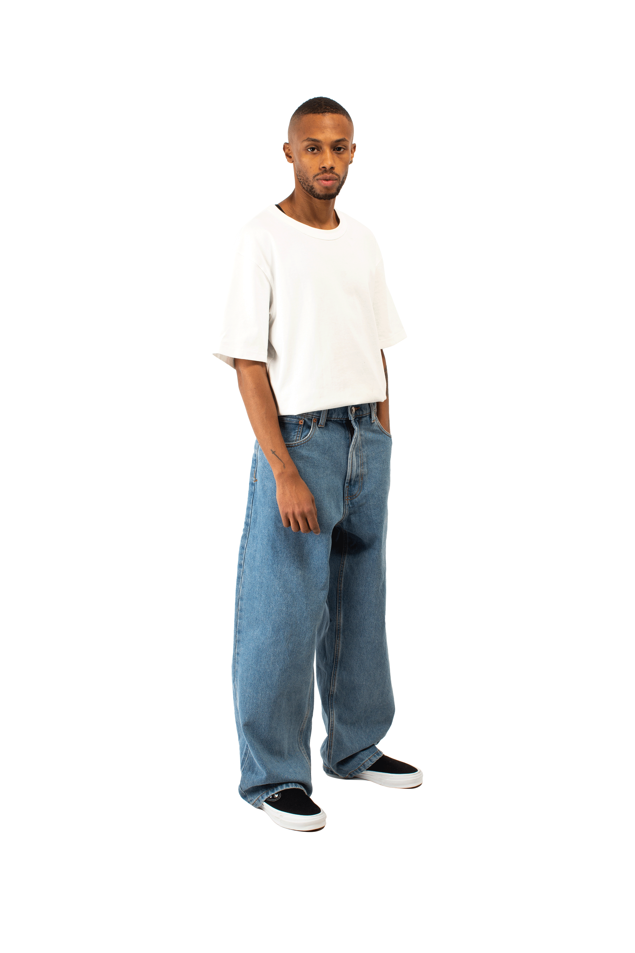 Check-5 Baggy Denim Pant