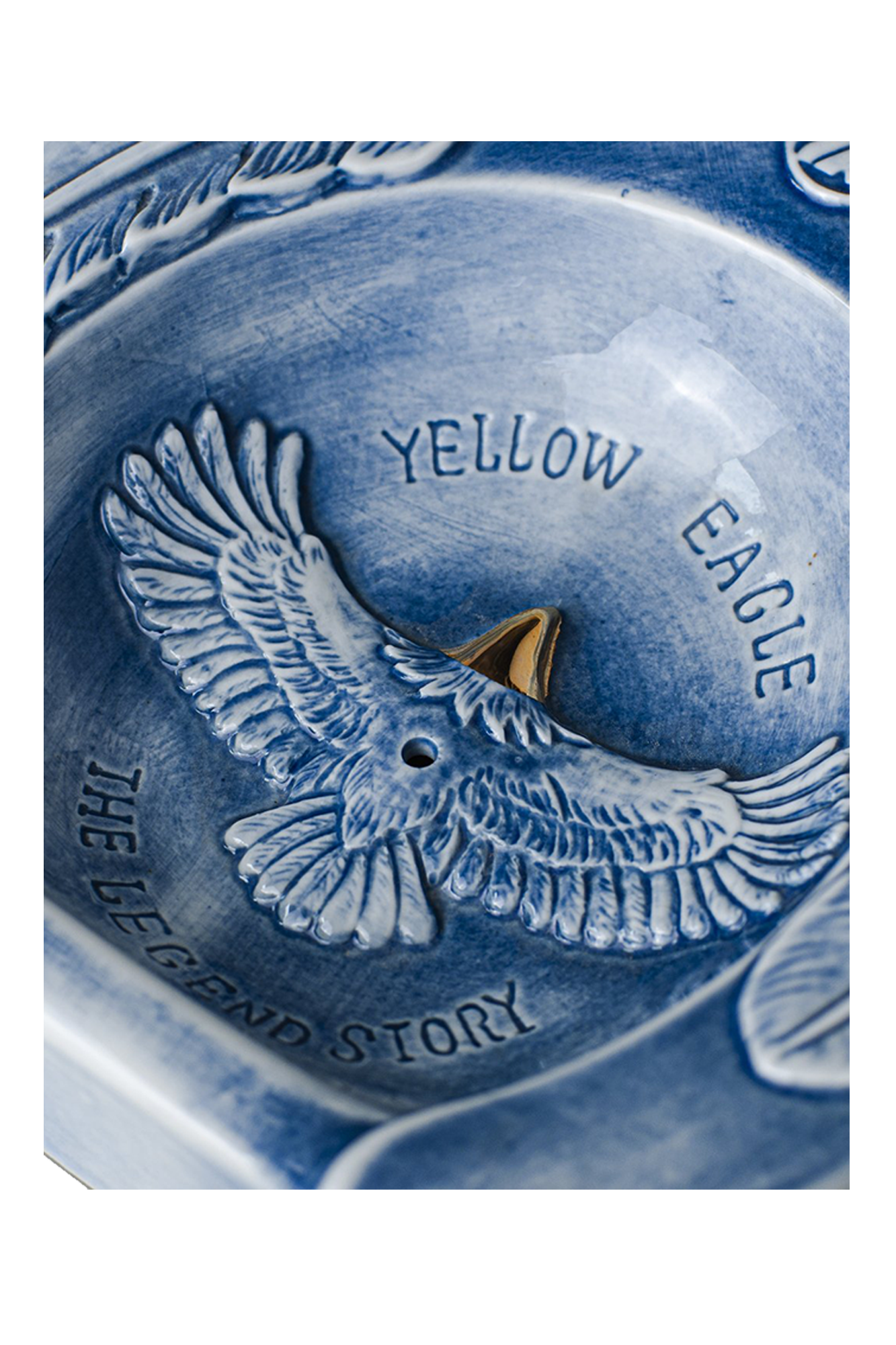 Yellow Eagle Ashtray