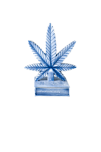 Cannabis Leaf Incense Burner